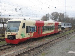 Zug der Hohenzollerische Landesbahn in Radolfzell