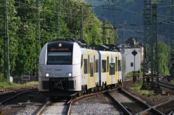 Mittelrheinbahn der TransRegio in Koblenz