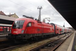 Regional-Express der Österreichische Bundesbahnen in Lindau. Foto: Marco Krings