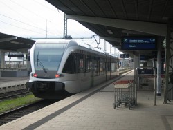 S-Bahn der Thurbo in Singen(Htw). Foto: Marco Krings
