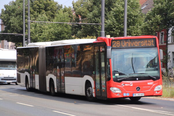 Stadtbus der BSAG in Bremen. Foto: Marco Krings