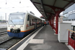 Zug der SWEG in Straßburg. Foto: Marco Krings